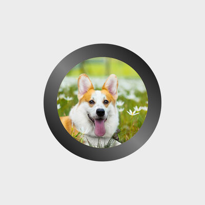 1.28 Inch Round LCD 240*240 Resolution With 500nits Brightness
