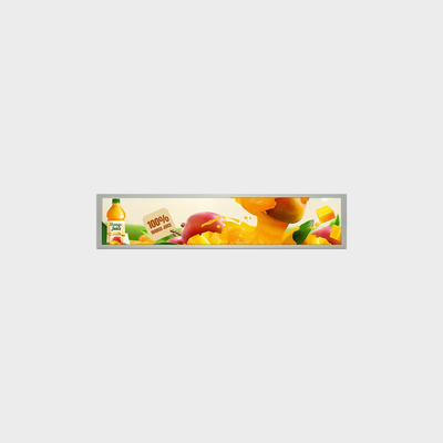 15.1 Inch Bar Display 1280*242 Resolution With LVDS Connection Support Market Label