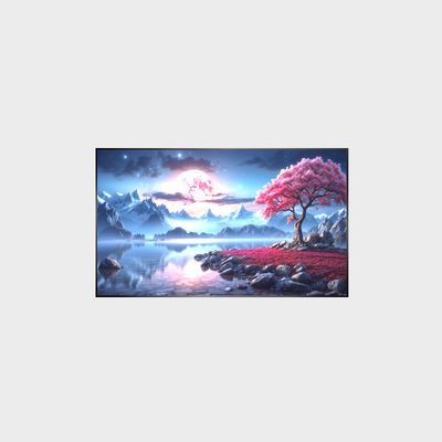 65 Inch LCD TFT Display With 2K Resolution Support Brightness Customization Advertising Machine