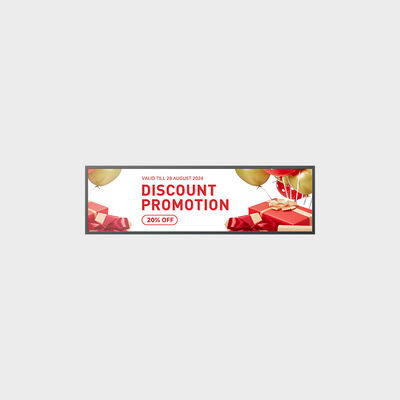 49.5 inch Bar Type TFT LCD Support Public Transportation Application With Optial Bonding