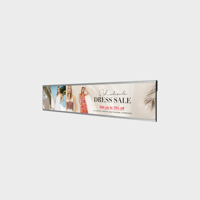 47.6-inch Bar Type Display LCD Advertising With Slim Design ADSDS Panel Technology
