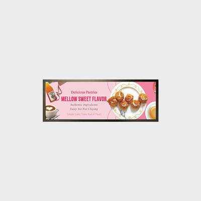 24.8 Inch Bar-Type Cutting Solution With 1920*638 Resolution Support Retail and Supermarket.