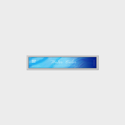 14.9 inch Bar Type LCD Display 1280*204 Resolution Support 700nits Brightness