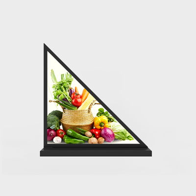 13.14 inch Triangle LCD Advertising Machine With Android System Solution