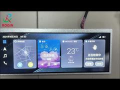 Bar Type 9 Inch LCD Display Screen 1280*448 LVDS 500nits For Public Transportation