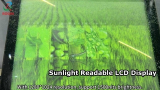 19 Inch Sunlight Readable LCD Display 800 Nits